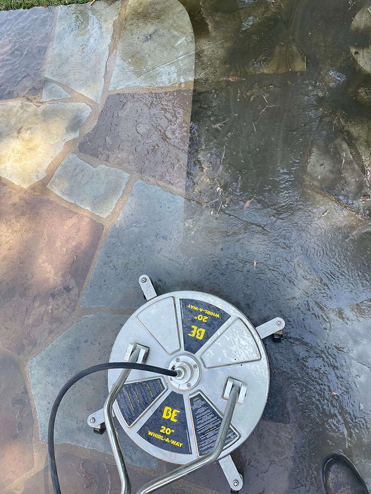 Omni Land Care Inc’s Power Washing Services